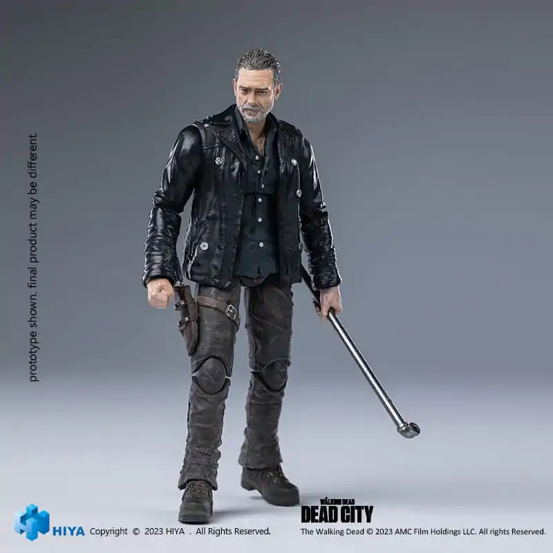 The Walking Dead Exquisite Mini akcijska figura 1/18 Dead City Negan 11 cm fotografija proizvoda