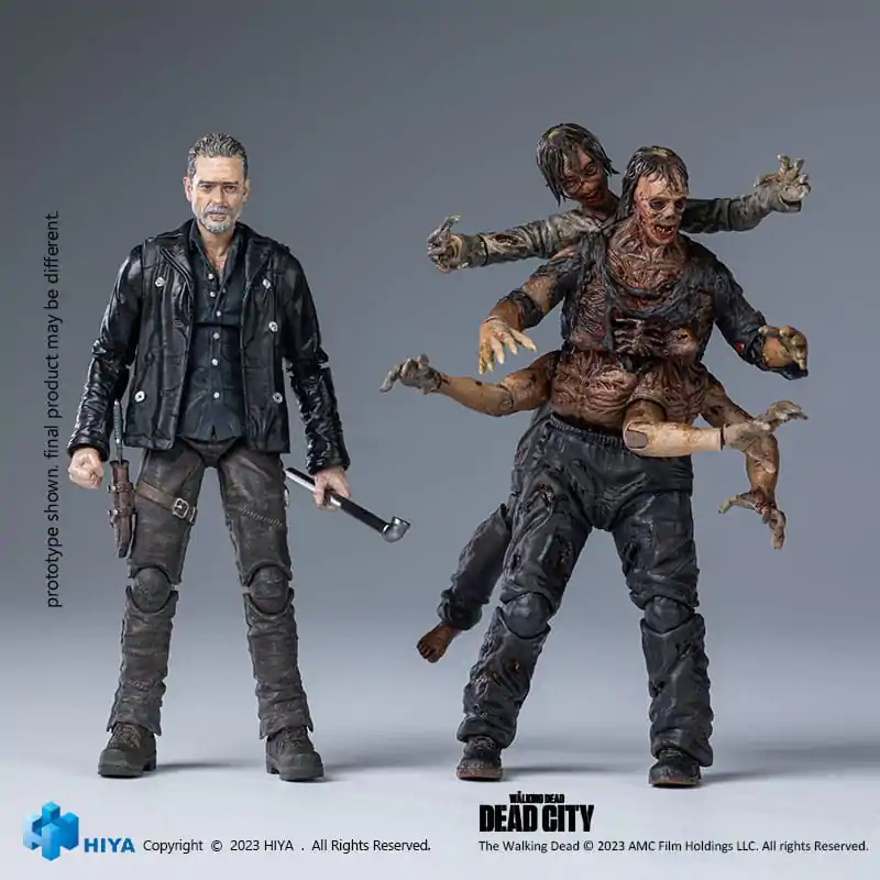 The Walking Dead Exquisite Mini akcijska figura 1/18 Dead City Negan 11 cm fotografija proizvoda