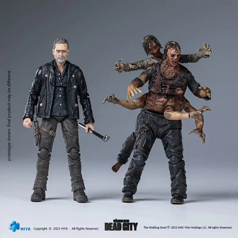 The Walking Dead Exquisite Mini akcijska figura 1/18 Dead City Walker King 11 cm fotografija proizvoda