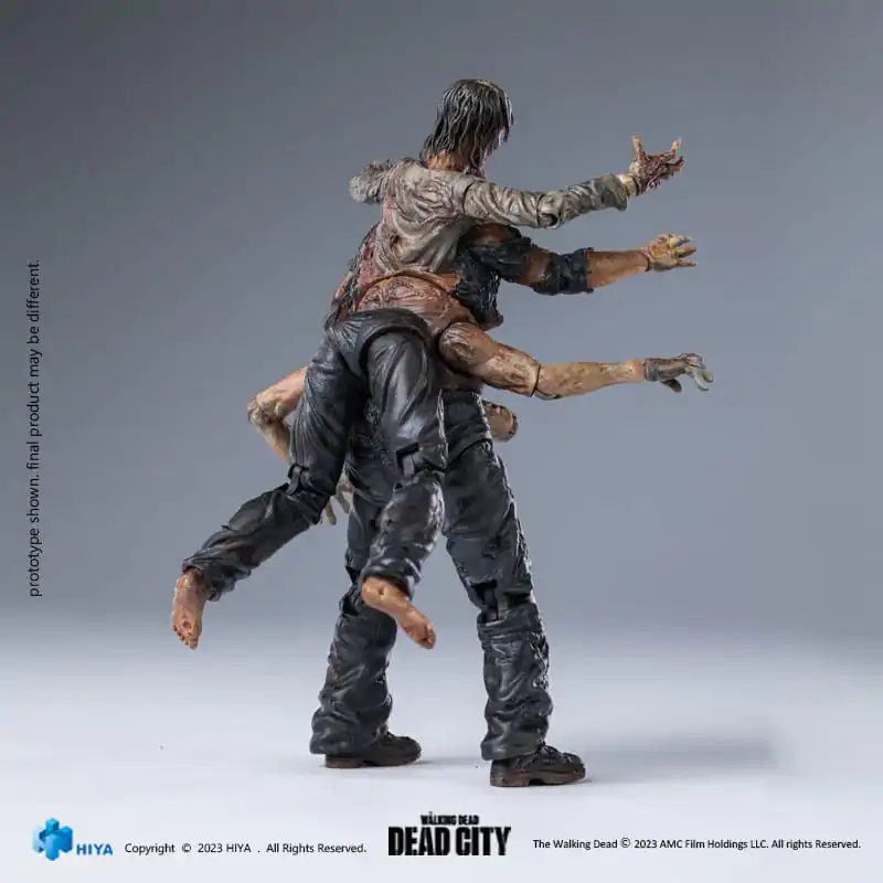 The Walking Dead Exquisite Mini akcijska figura 1/18 Dead City Walker King 11 cm fotografija proizvoda