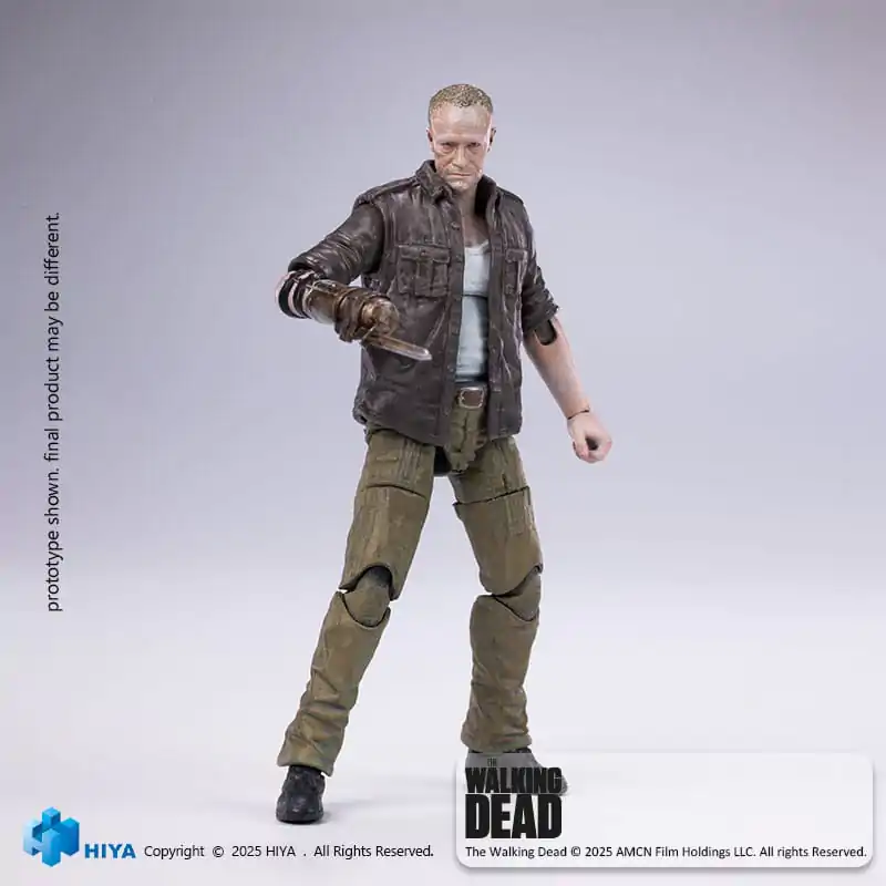 The Walking Dead Exquisite Mini akcijska figura 1/18 Merle 11 cm fotografija proizvoda