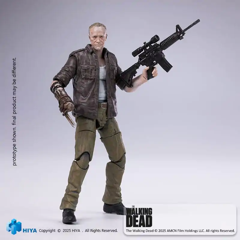The Walking Dead Exquisite Mini akcijska figura 1/18 Merle 11 cm fotografija proizvoda