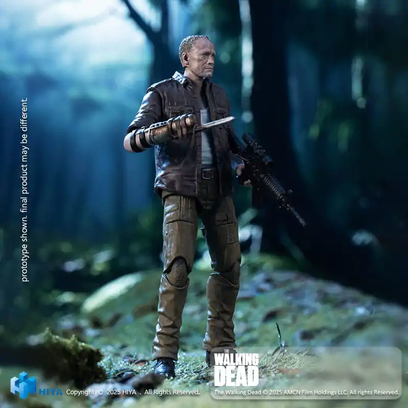 The Walking Dead Exquisite Mini akcijska figura 1/18 Merle 11 cm fotografija proizvoda