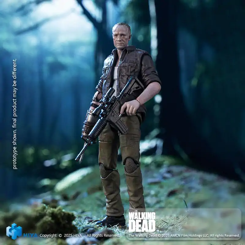 The Walking Dead Exquisite Mini akcijska figura 1/18 Merle 11 cm fotografija proizvoda