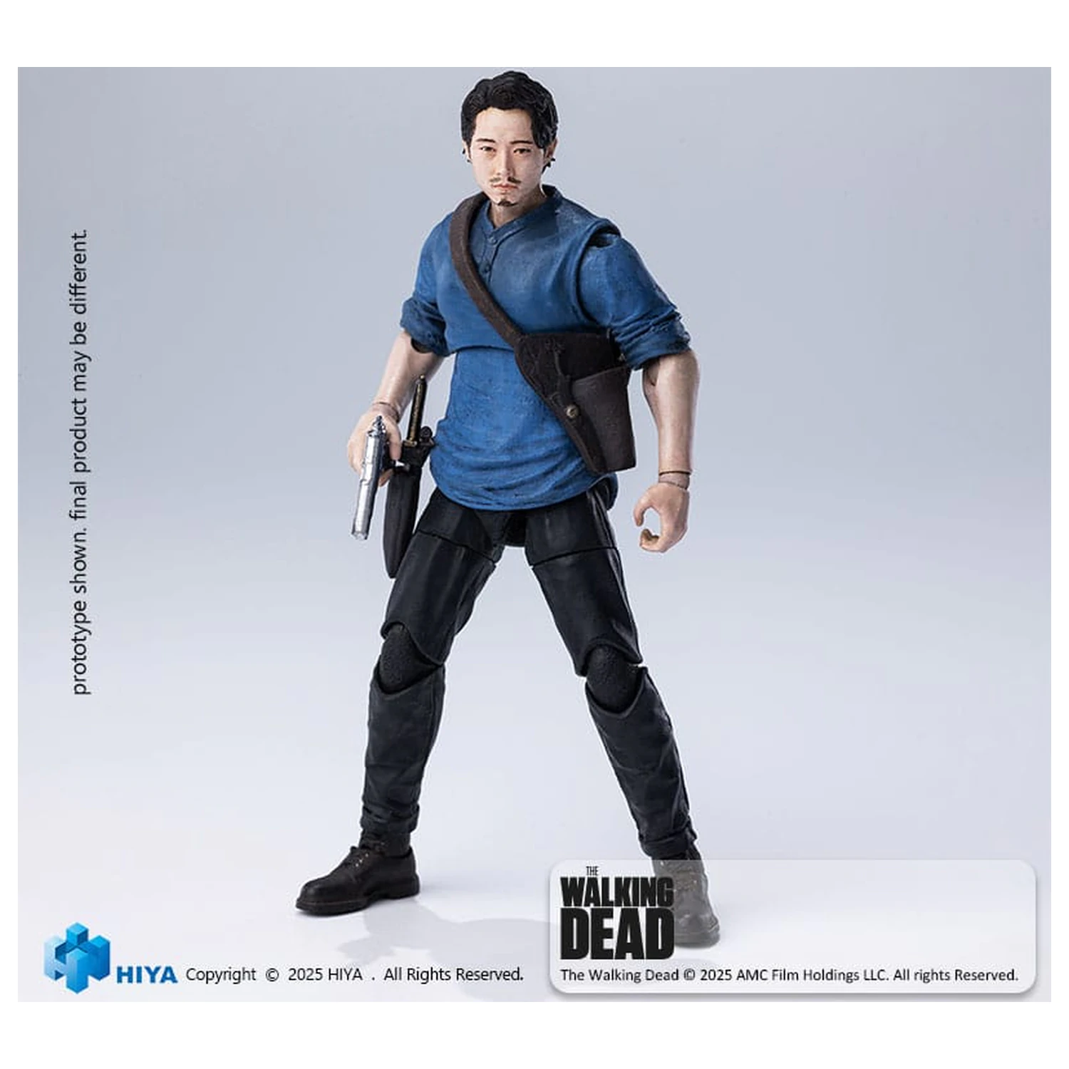 The Walking Dead Exquisite Mini Series Akcijska figura 1/18 Glenn 11 cm fotografija proizvoda