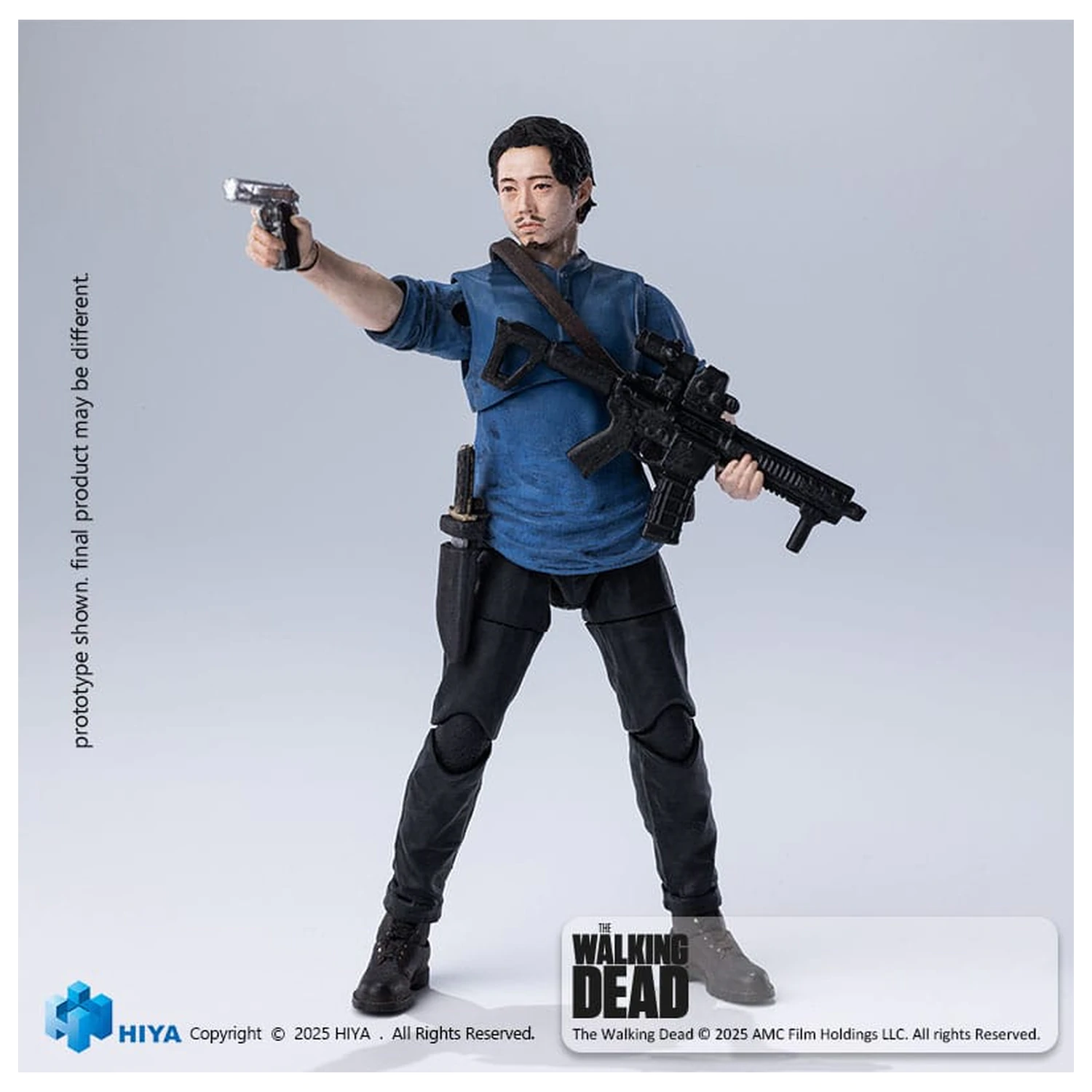 The Walking Dead Exquisite Mini Series Akcijska figura 1/18 Glenn 11 cm fotografija proizvoda