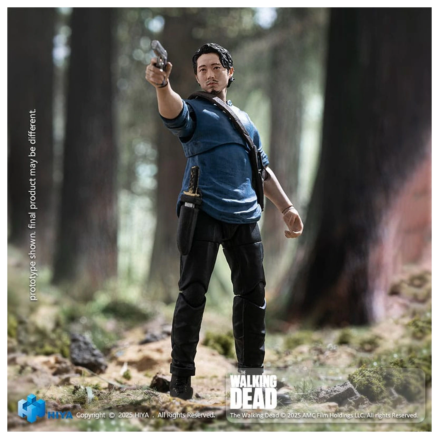 The Walking Dead Exquisite Mini Series Akcijska figura 1/18 Glenn 11 cm fotografija proizvoda