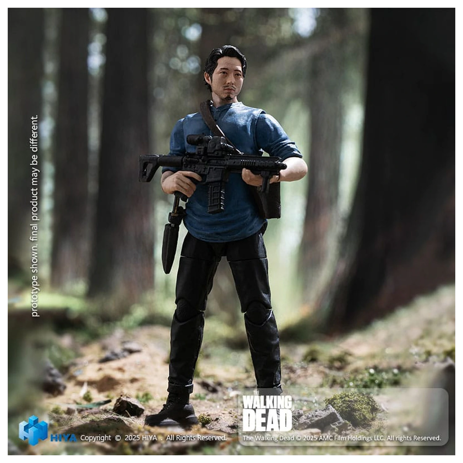 The Walking Dead Exquisite Mini Series Akcijska figura 1/18 Glenn 11 cm fotografija proizvoda