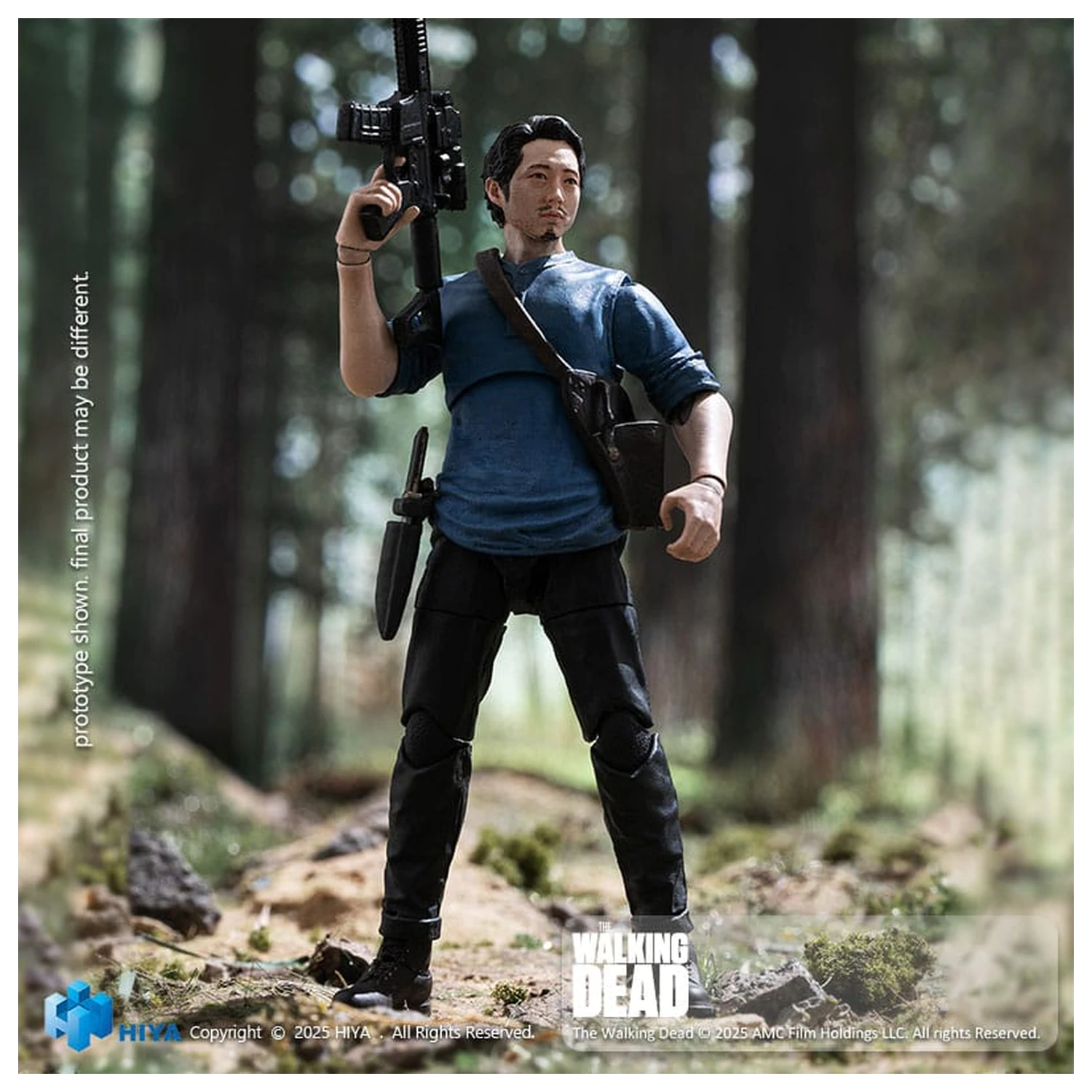 The Walking Dead Exquisite Mini Series Akcijska figura 1/18 Glenn 11 cm fotografija proizvoda