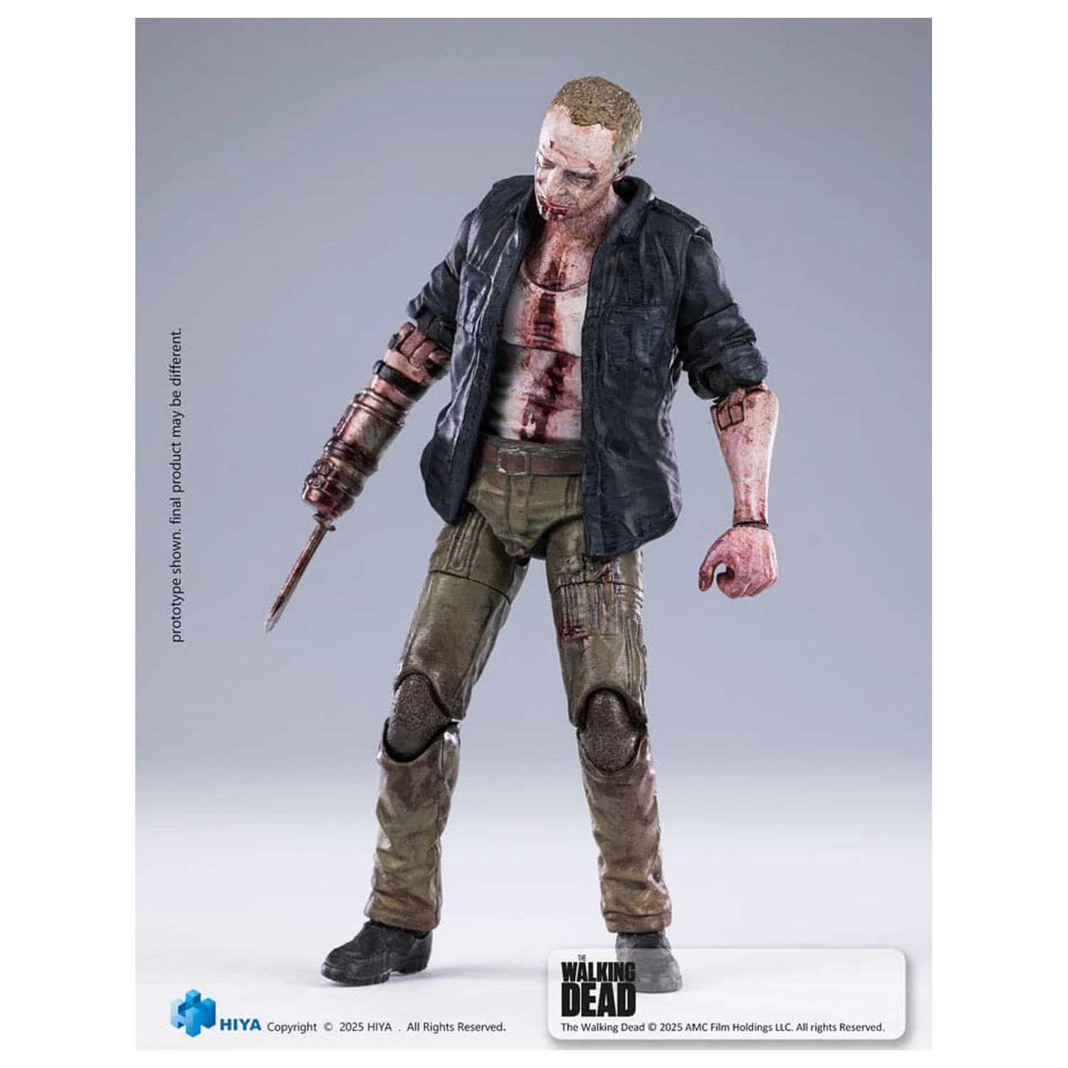 The Walking Dead Exquisite Mini Series Akcijska figura 1/18 Merle 11 cm fotografija proizvoda