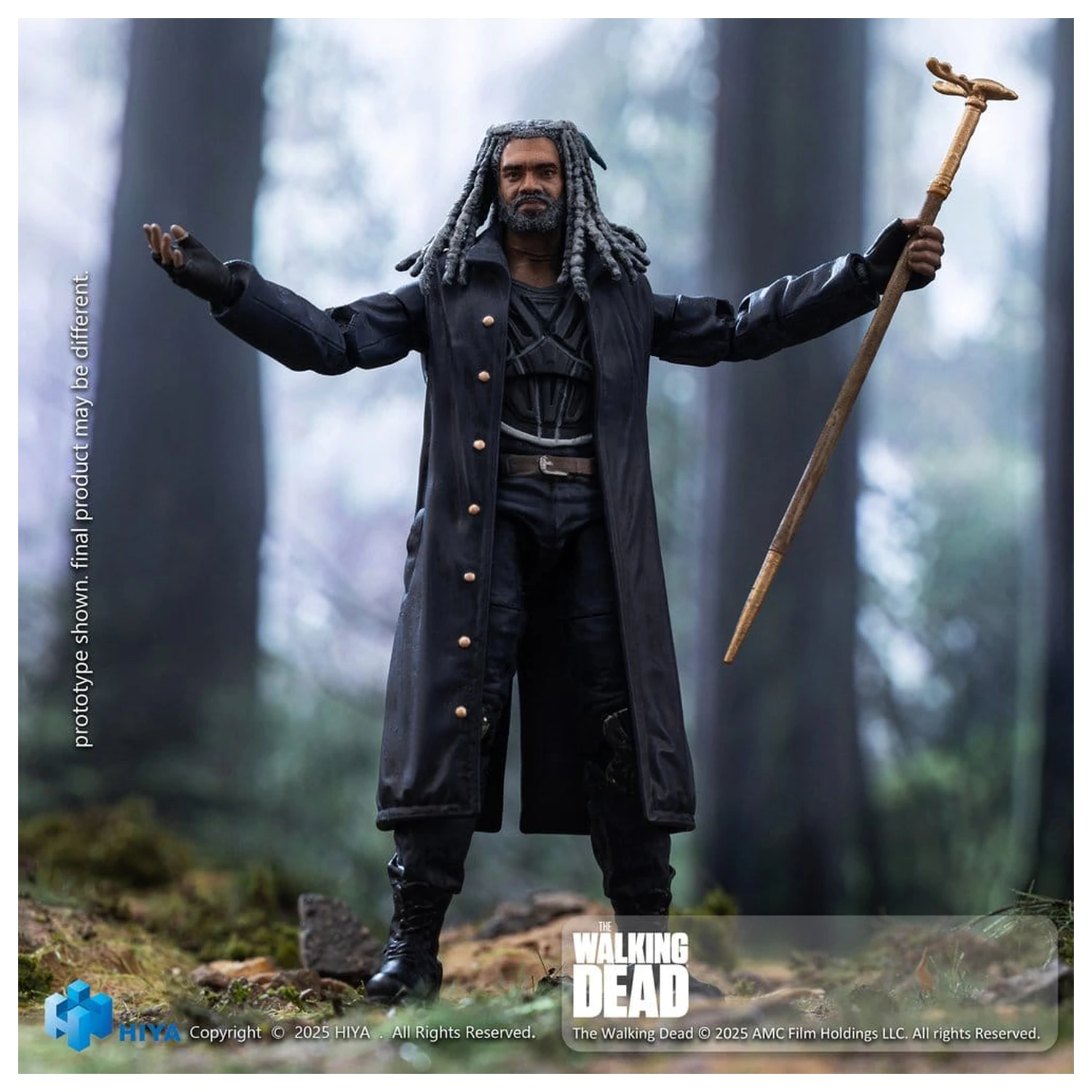 The Walking Dead Exquisite Mini Series akcijska figura 1/18 Ezekiel 11 cm fotografija proizvoda