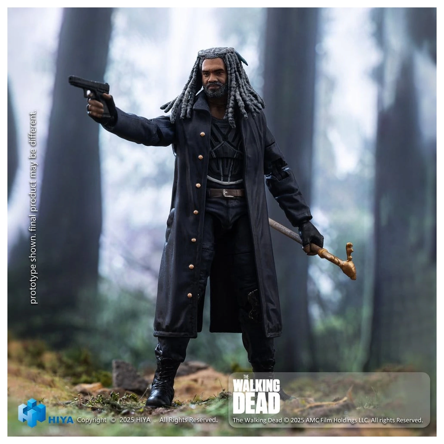 The Walking Dead Exquisite Mini Series akcijska figura 1/18 Ezekiel 11 cm fotografija proizvoda