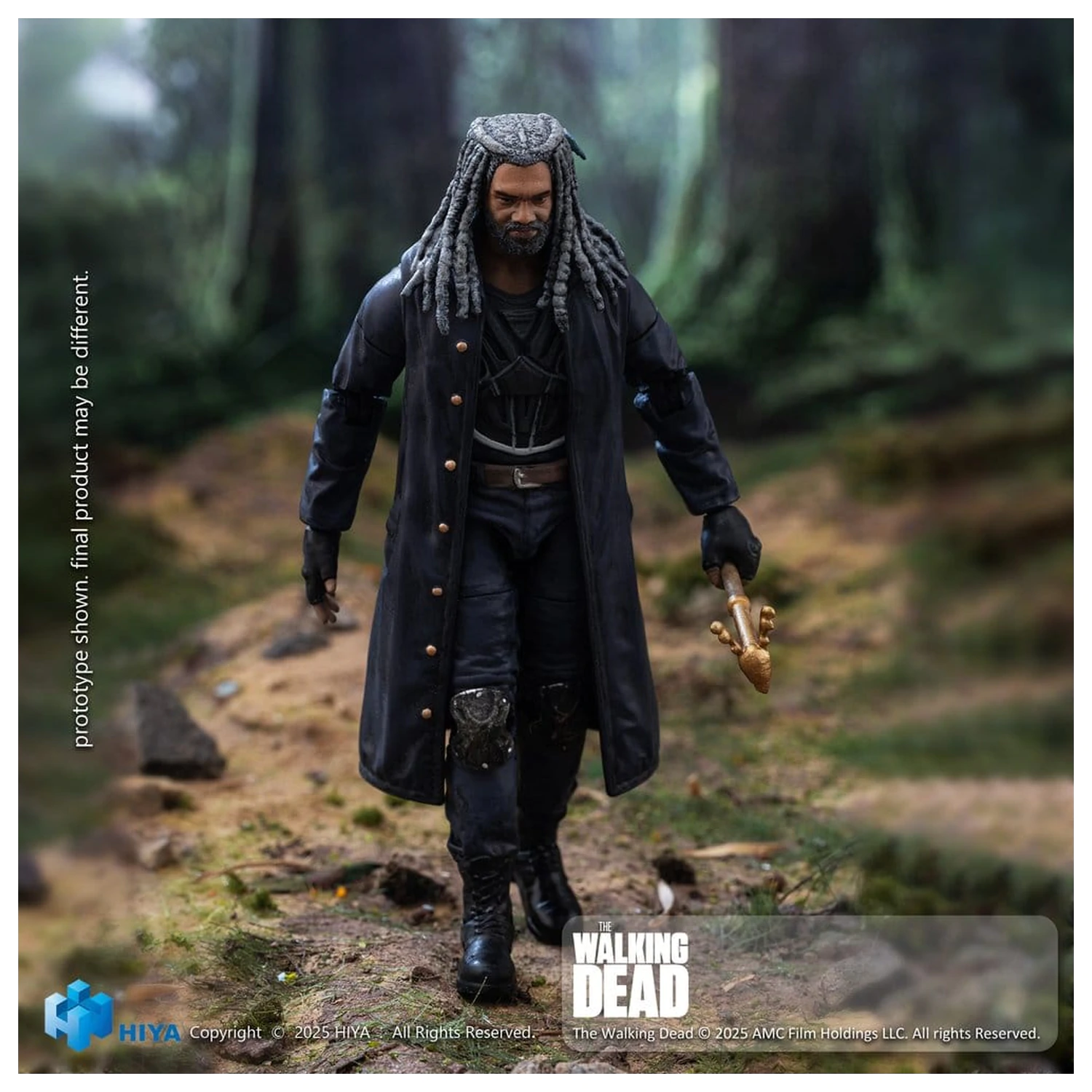 The Walking Dead Exquisite Mini Series akcijska figura 1/18 Ezekiel 11 cm fotografija proizvoda