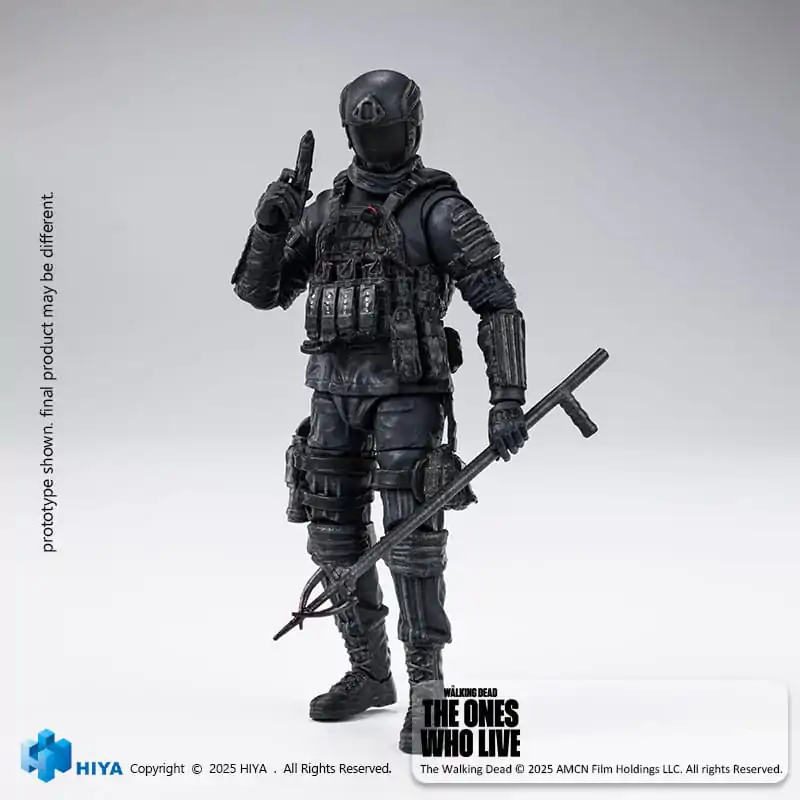 The Walking Dead: The Ones Who Lived Izuzetna Mini Akcijska Figura 1/18 CRM Vojnik 10 cm fotografija proizvoda