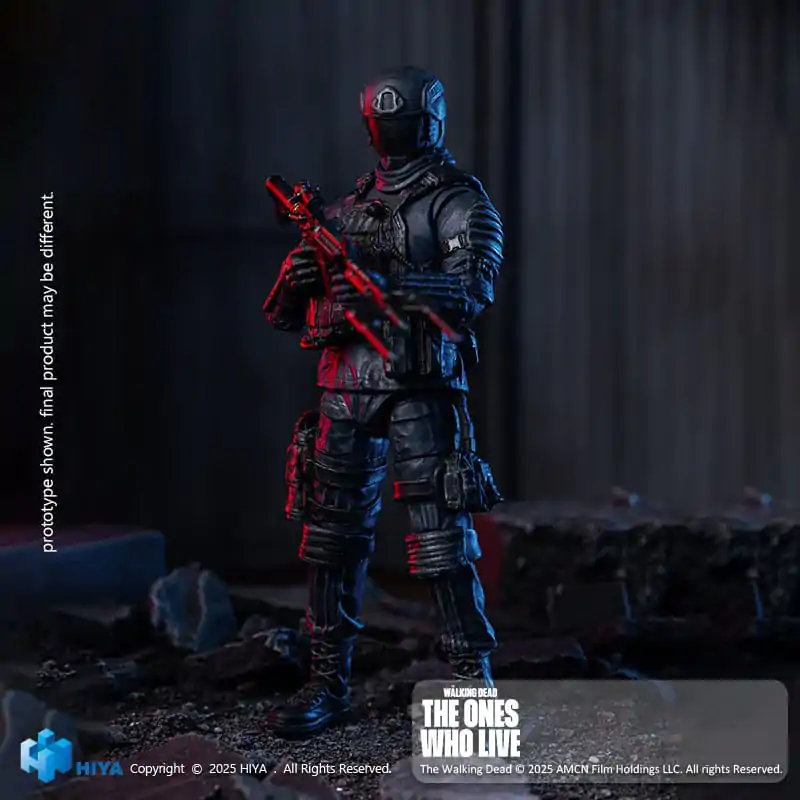 The Walking Dead: The Ones Who Lived Izuzetna Mini Akcijska Figura 1/18 CRM Vojnik 10 cm fotografija proizvoda