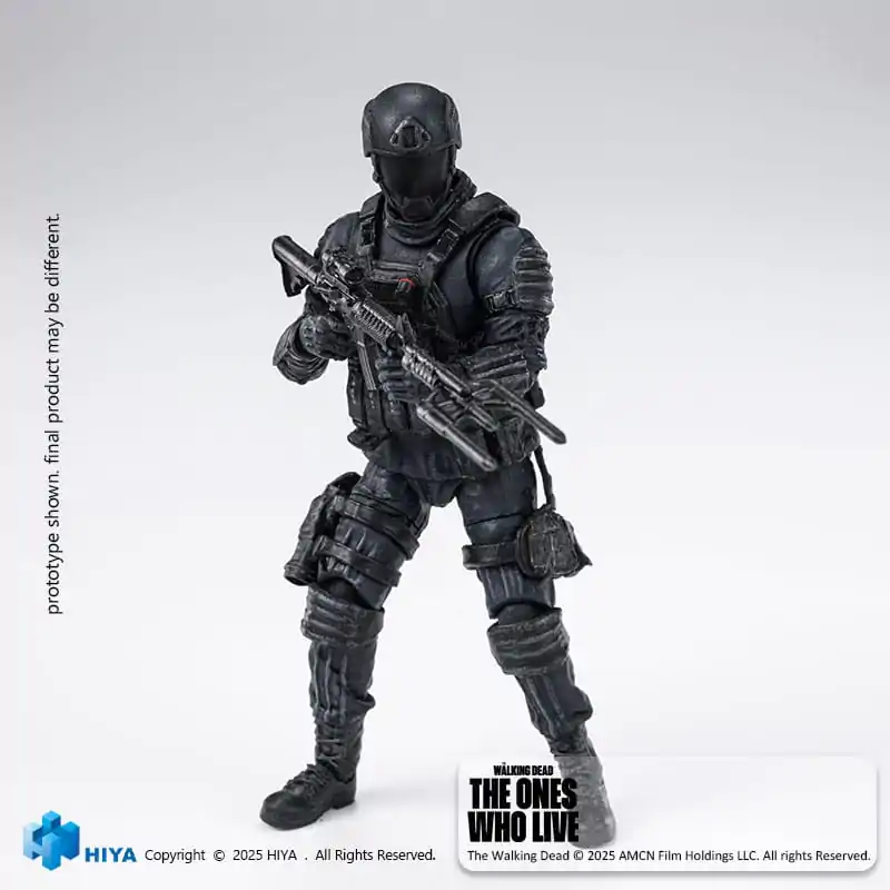The Walking Dead: The Ones Who Lived Izuzetna Mini Akcijska Figura 1/18 CRM Vojnik 10 cm fotografija proizvoda