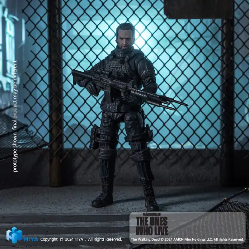 The Walking Dead: The Ones Who Lived Exquisite Mini akcijska figura 1/18 Daryl Dixon Dark Eyes Walker 11 cm fotografija proizvoda