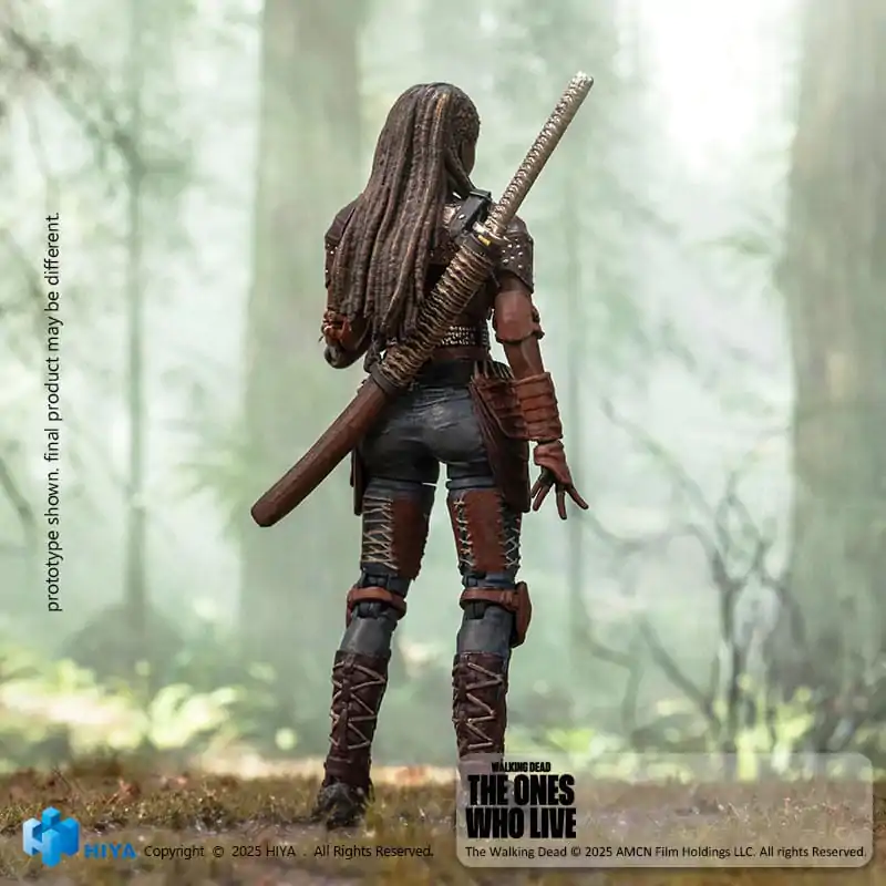 The Walking Dead: The Ones Who Lived Exquisite Mini akcijska figura 1/18 Michonne 10 cm fotografija proizvoda