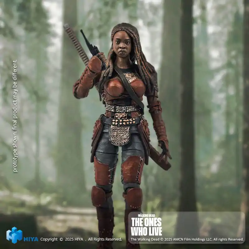 The Walking Dead: The Ones Who Lived Exquisite Mini akcijska figura 1/18 Michonne 10 cm fotografija proizvoda