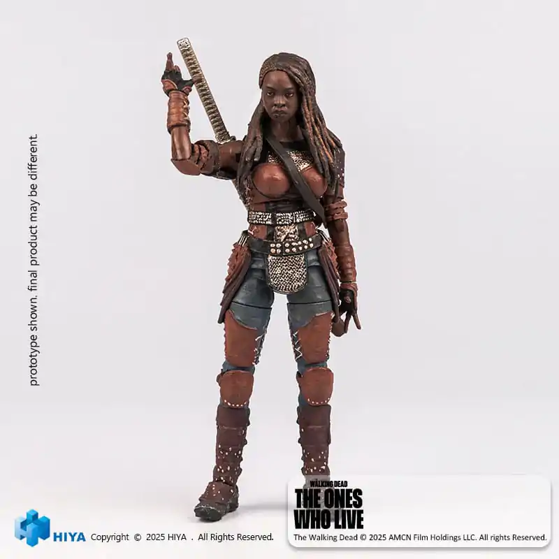 The Walking Dead: The Ones Who Lived Exquisite Mini akcijska figura 1/18 Michonne 10 cm fotografija proizvoda