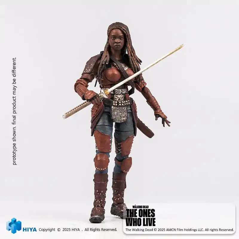 The Walking Dead: The Ones Who Lived Exquisite Mini akcijska figura 1/18 Michonne 10 cm fotografija proizvoda
