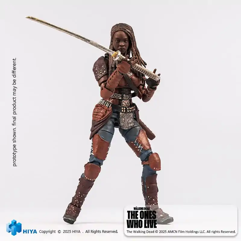 The Walking Dead: The Ones Who Lived Exquisite Mini akcijska figura 1/18 Michonne 10 cm fotografija proizvoda