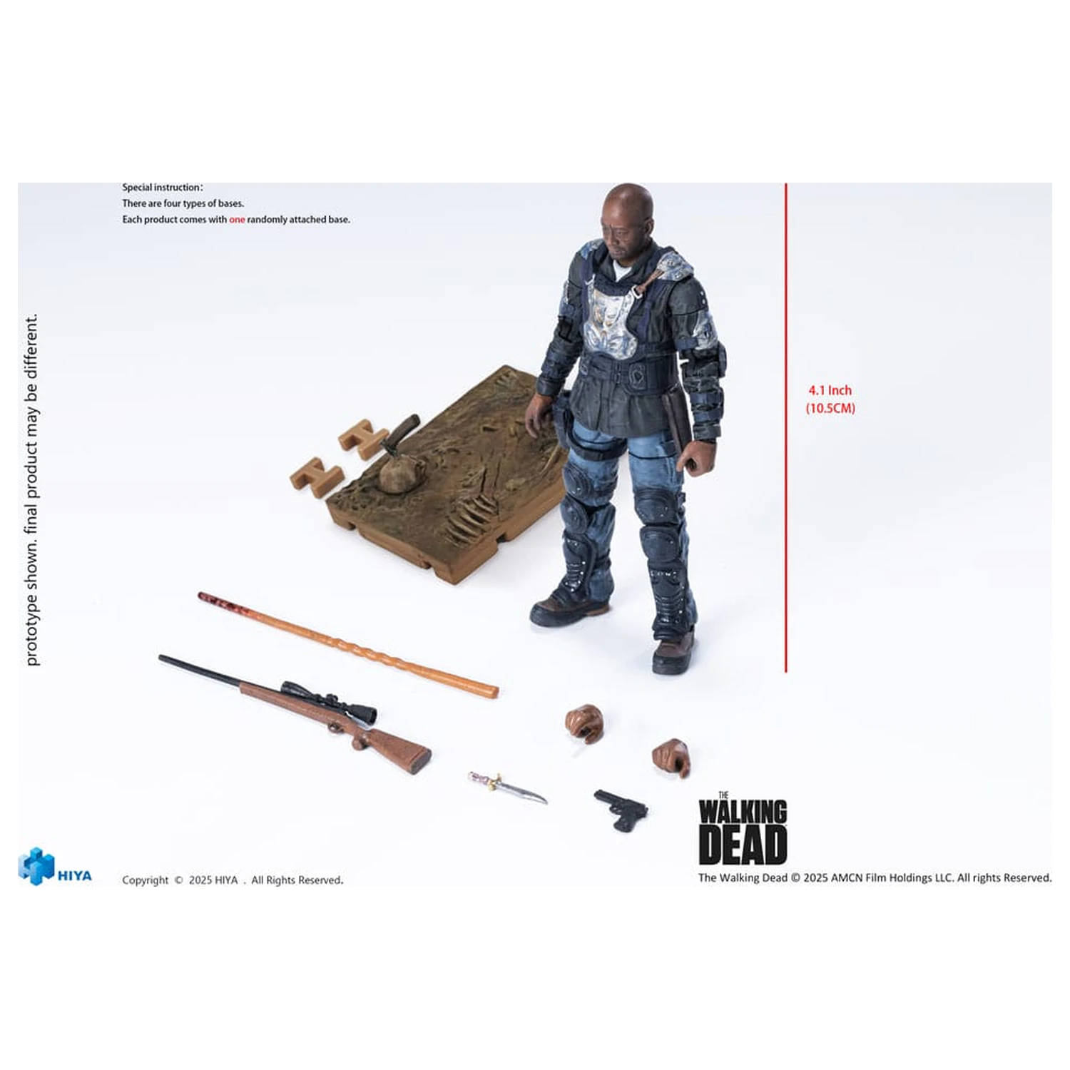 The Walking Dead: The Ones Who Lived Izvrsna Mini Akcijska Figura 1/18 Morgan 10 cm fotografija proizvoda