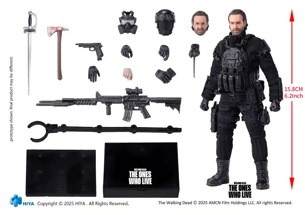 The Walking Dead: The Ones Who Lived Exquisite Super Series akcijska figura 1/12 Rick 16 cm fotografija proizvoda