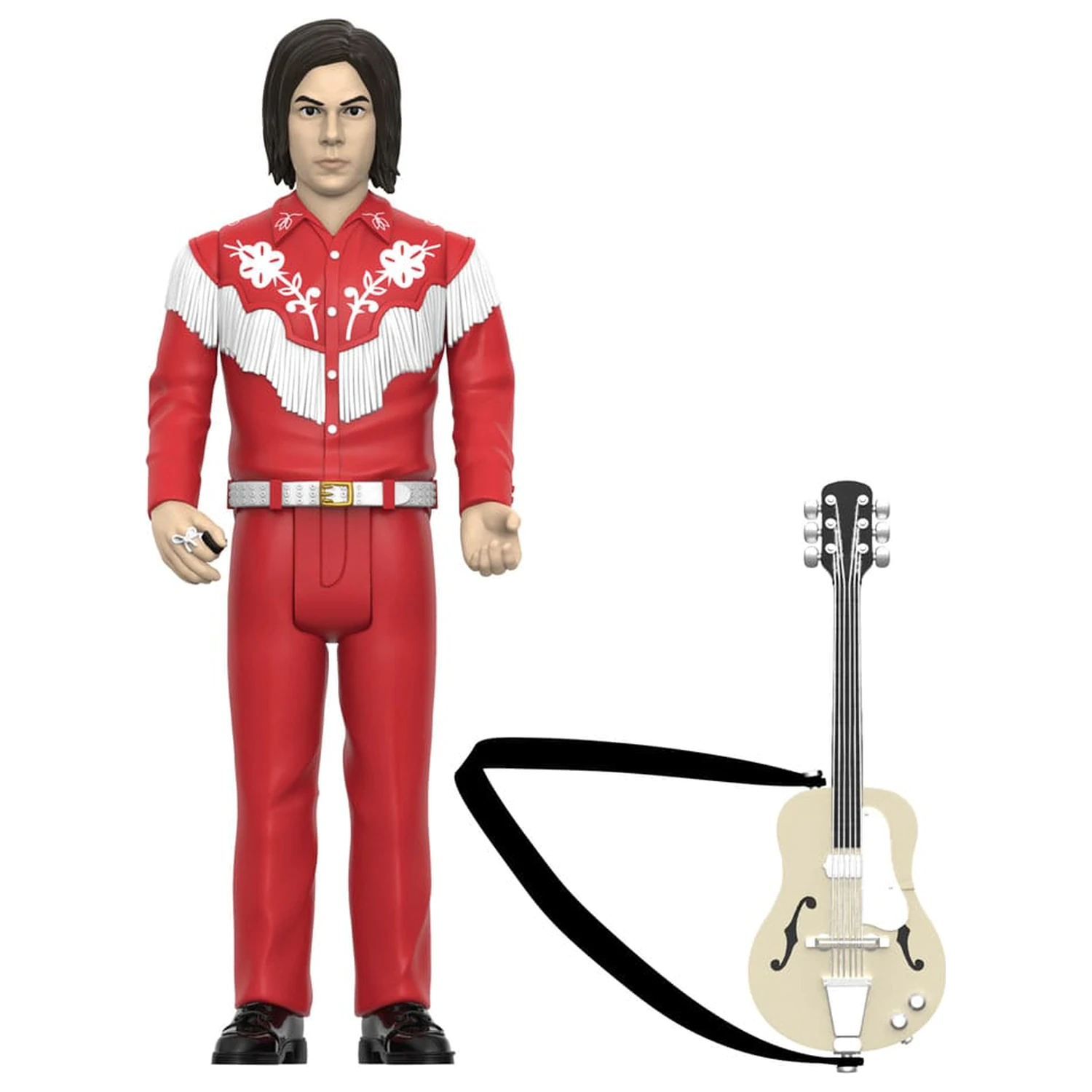 The White Stripes ReAction akcione figure 2-paket val 02 The White Stripes (Elephant) 10 cm fotografija proizvoda