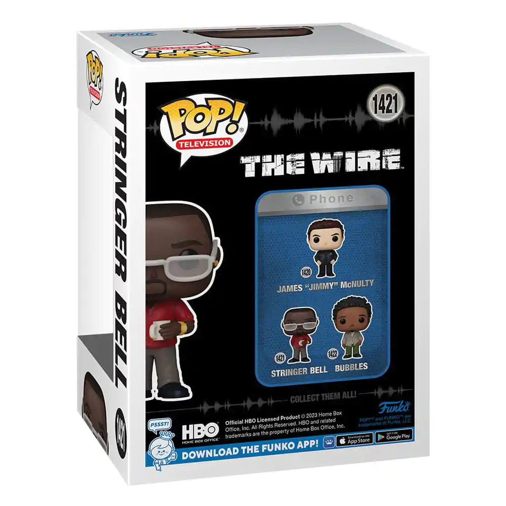 The Wire POP! TV Vinyl figura Stringer 9 cm fotografija proizvoda