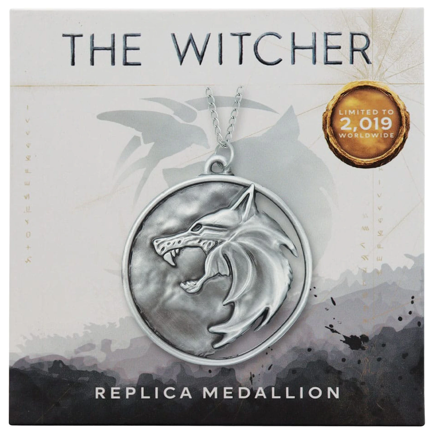 The Witcher Replika 1/1 Ogrlica Geraltov Medaljon fotografija proizvoda