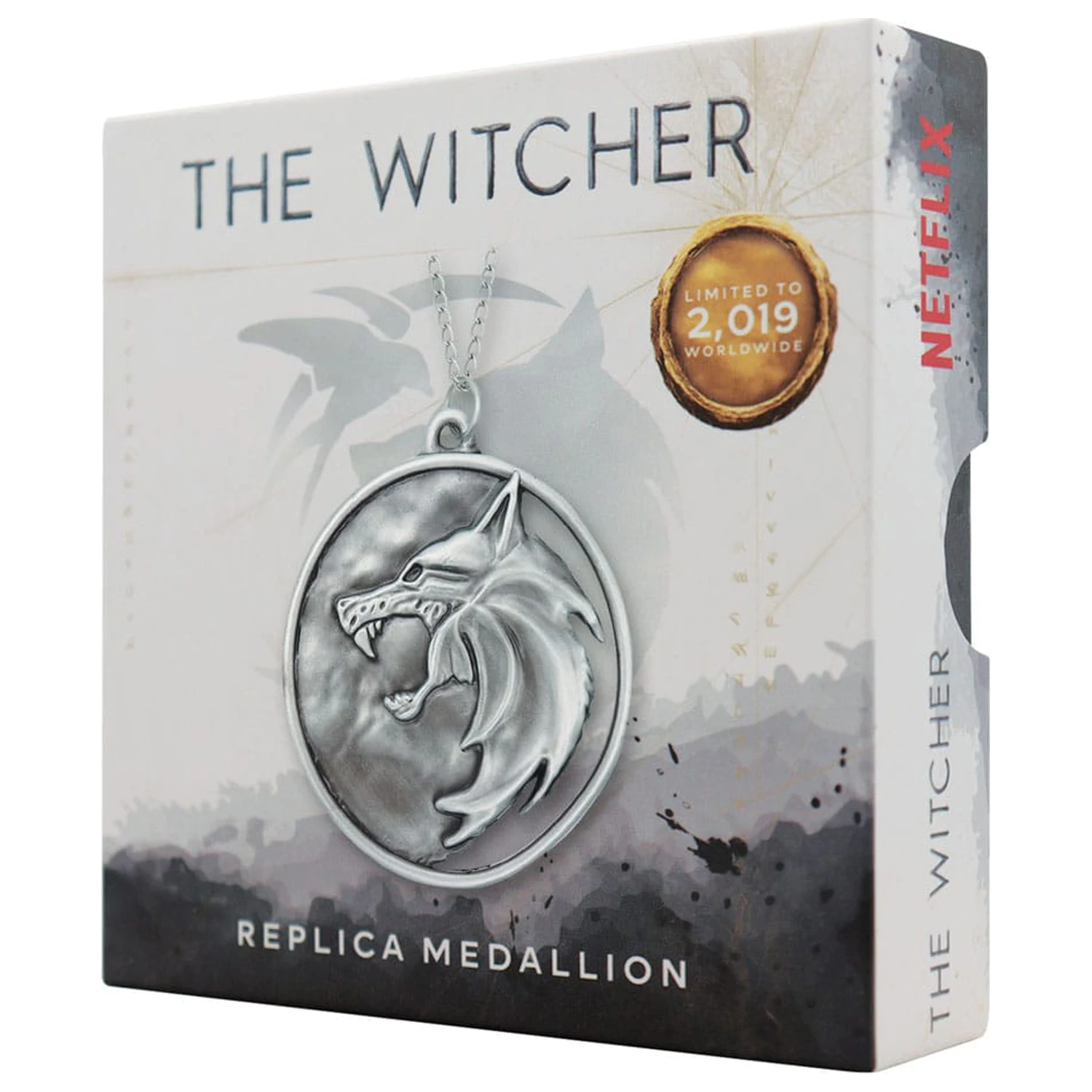 The Witcher Replika 1/1 Ogrlica Geraltov Medaljon fotografija proizvoda