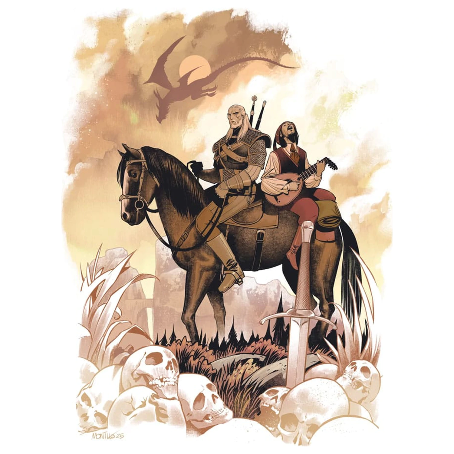 The Witcher Puzzles 10-Pack 10th Anniversary Kolekcija slagalica (500 komada) fotografija proizvoda