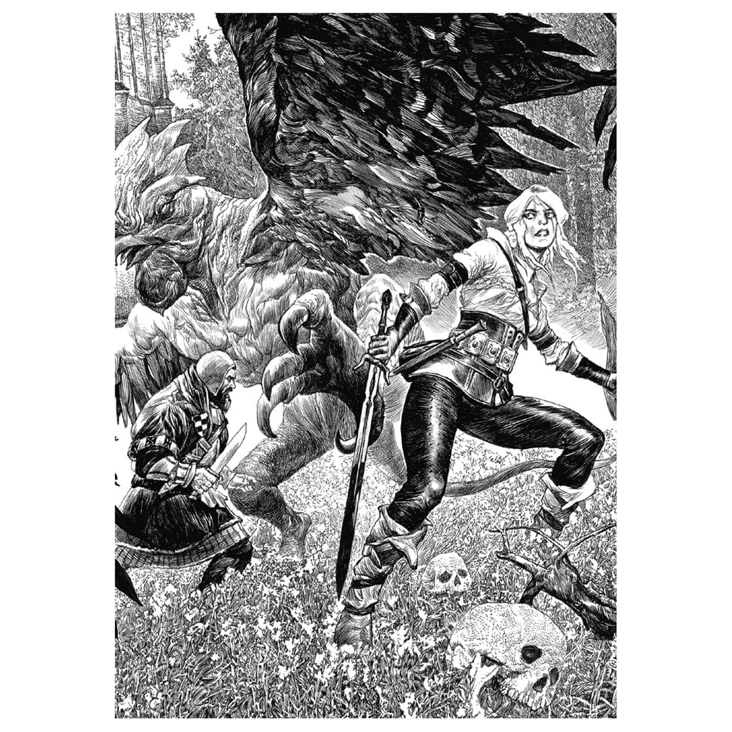 The Witcher Puzzles 10-Pack 10th Anniversary Kolekcija slagalica (500 komada) fotografija proizvoda