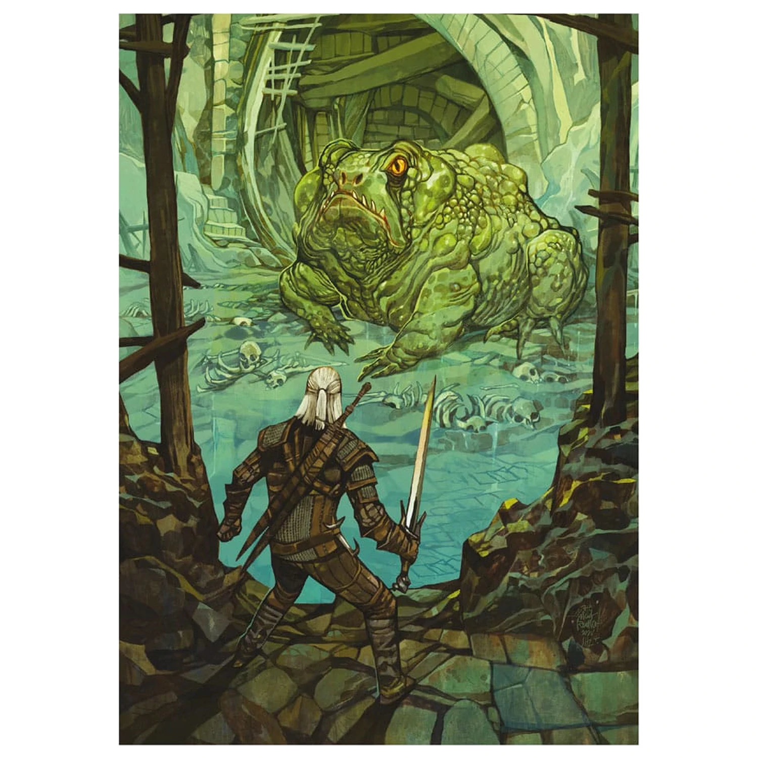 The Witcher Puzzles 10-Pack 10th Anniversary Kolekcija slagalica (500 komada) fotografija proizvoda