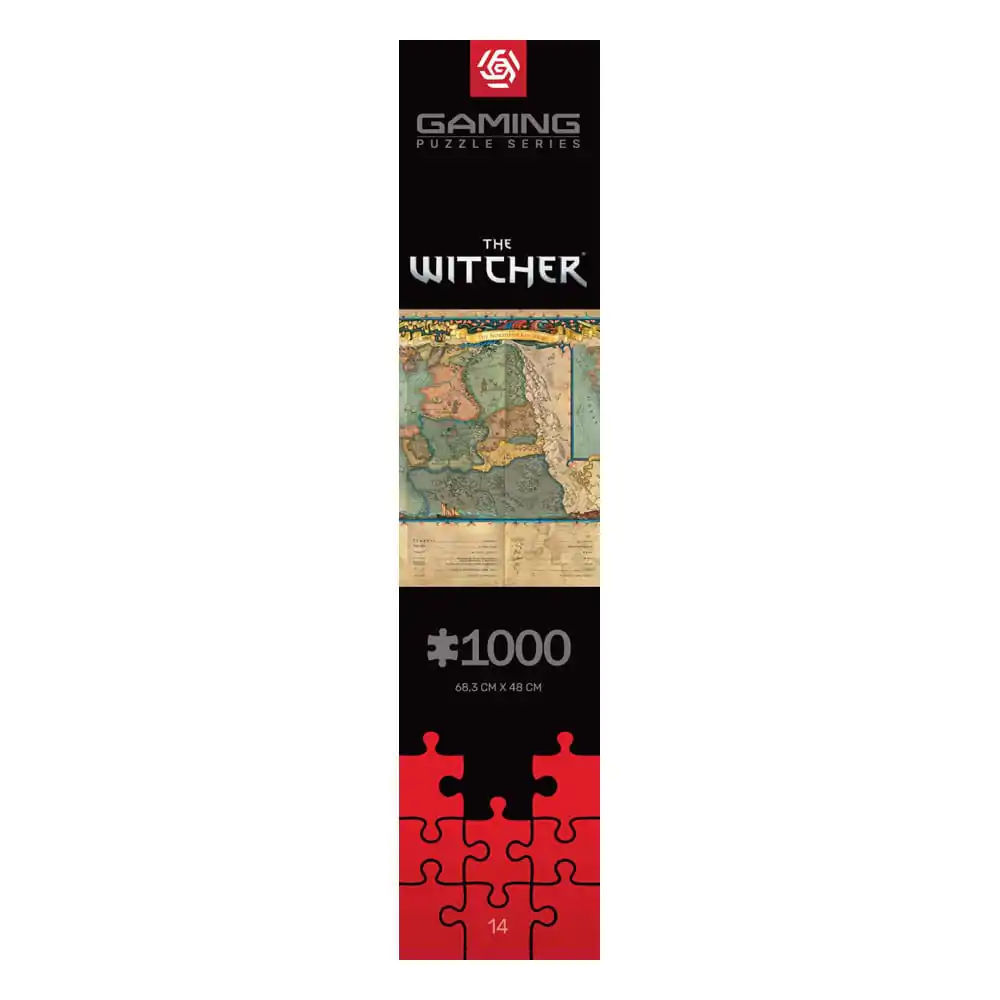 The Witcher 3 Gaming Puzzle Sjeverna Kraljevstva (1000 dijelova) fotografija proizvoda