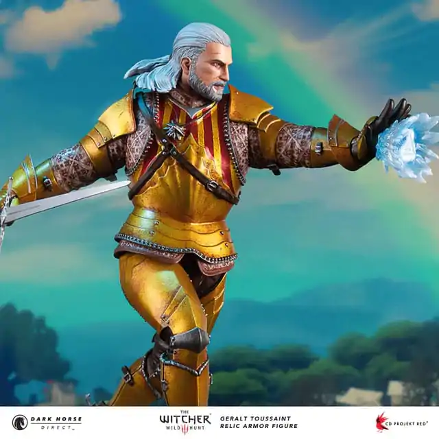 The Witcher 3 PVC Kip Geralt Toussaint Relic Armor 20 cm fotografija proizvoda