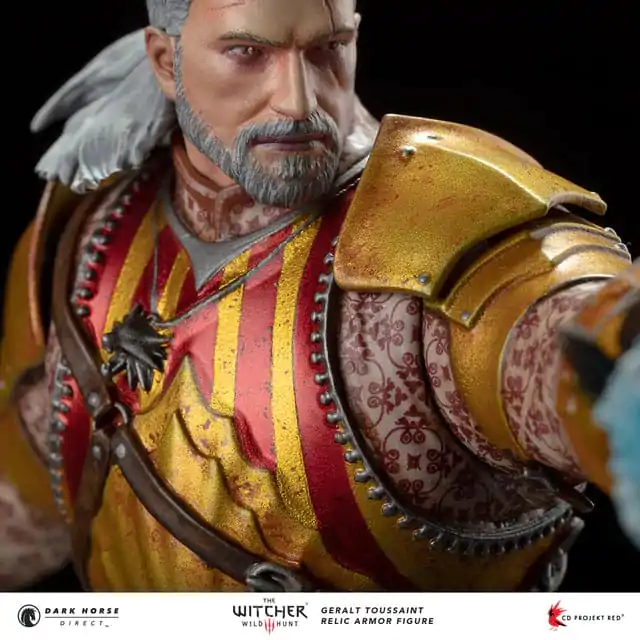 The Witcher 3 PVC Kip Geralt Toussaint Relic Armor 20 cm fotografija proizvoda