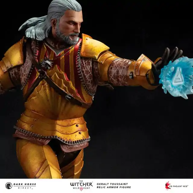 The Witcher 3 PVC Kip Geralt Toussaint Relic Armor 20 cm fotografija proizvoda