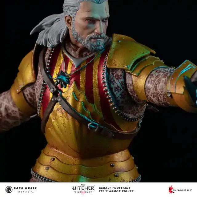 The Witcher 3 PVC Kip Geralt Toussaint Relic Armor 20 cm fotografija proizvoda