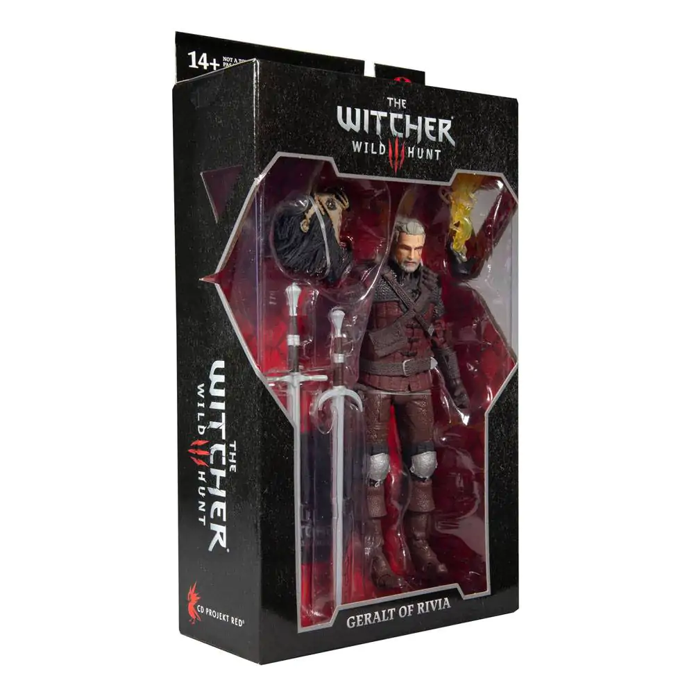 The Witcher 3: Wild Hunt akcijska figura Geralt of Rivia (Wolf Armor) 18 cm fotografija proizvoda