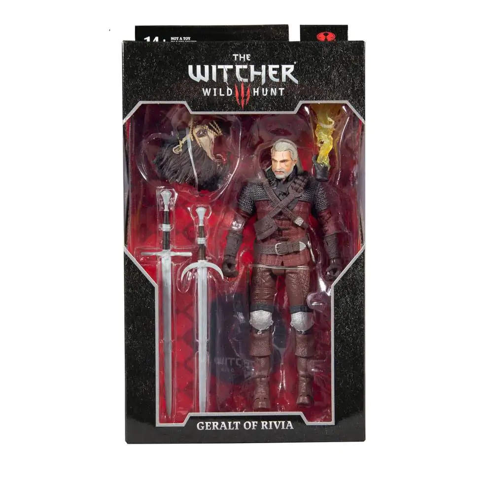 The Witcher 3: Wild Hunt akcijska figura Geralt of Rivia (Wolf Armor) 18 cm fotografija proizvoda