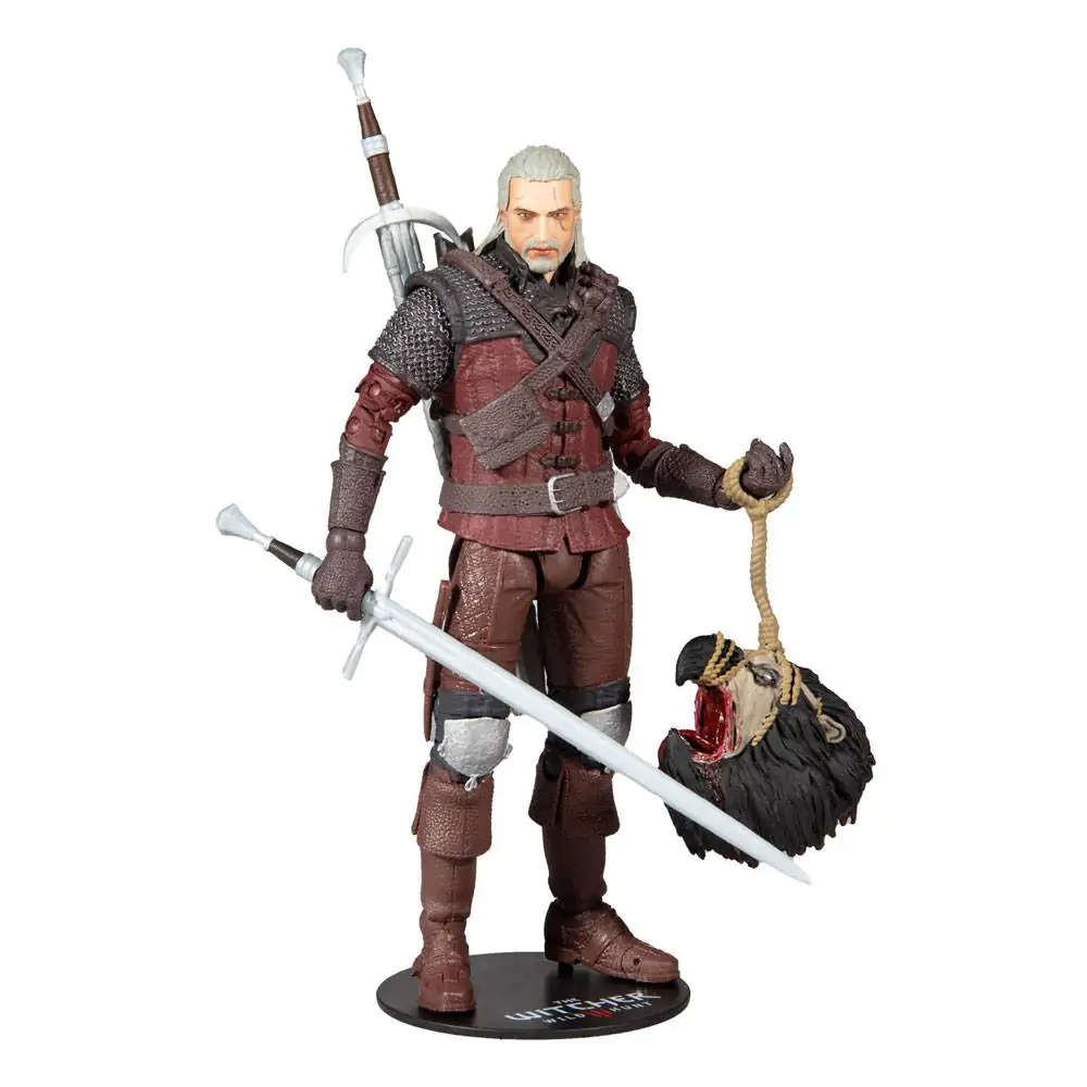 The Witcher 3: Wild Hunt akcijska figura Geralt of Rivia (Wolf Armor) 18 cm fotografija proizvoda