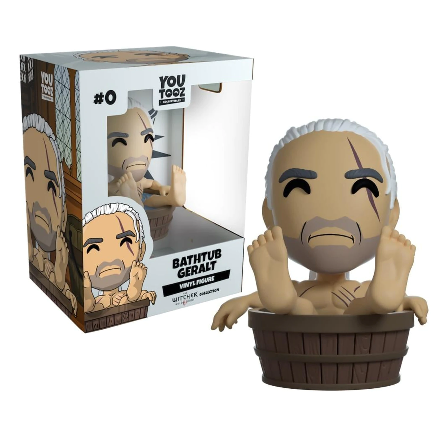 The Witcher Bathtub Geralt figura Youtooz 8 cm fotografija proizvoda