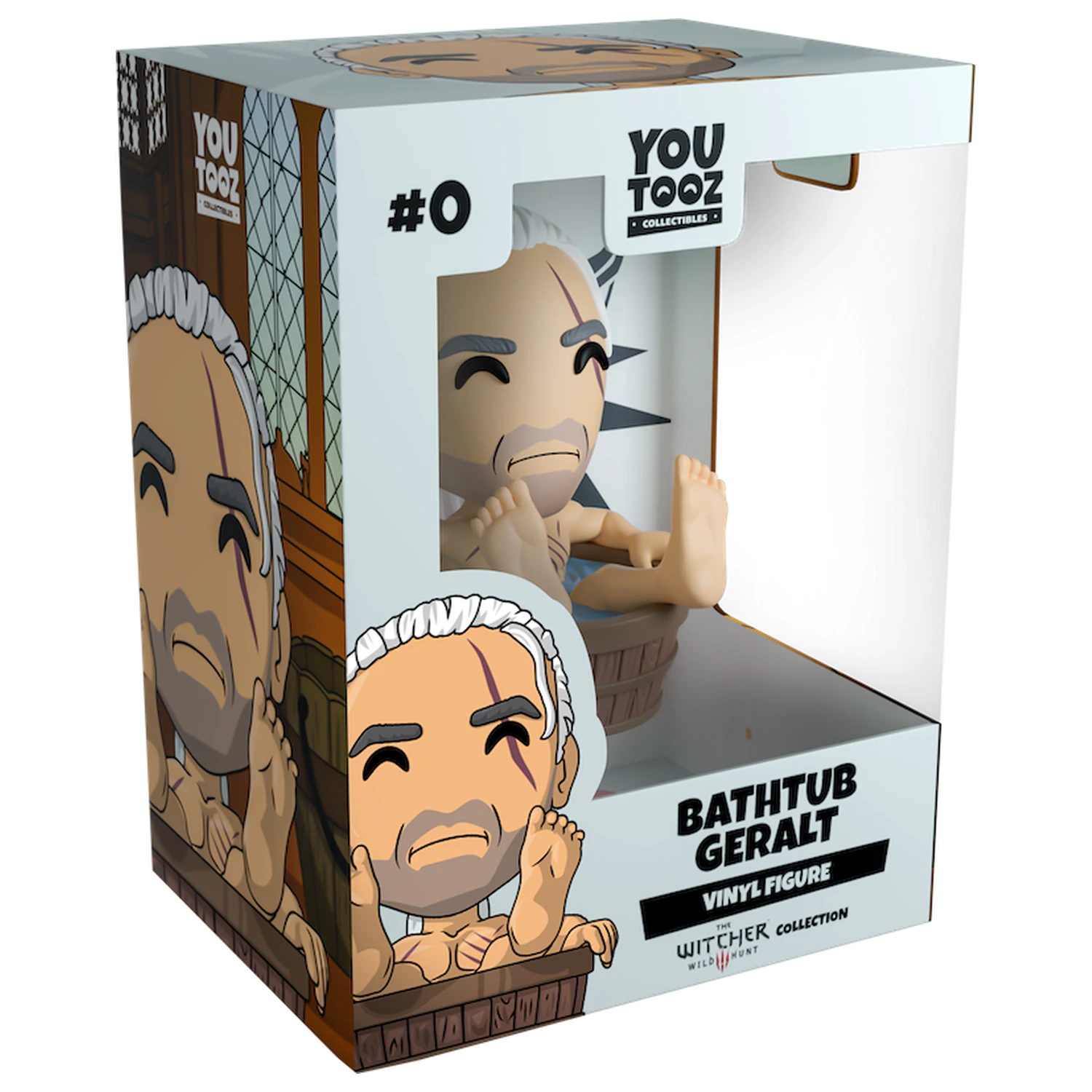 The Witcher Bathtub Geralt figura Youtooz 8 cm fotografija proizvoda