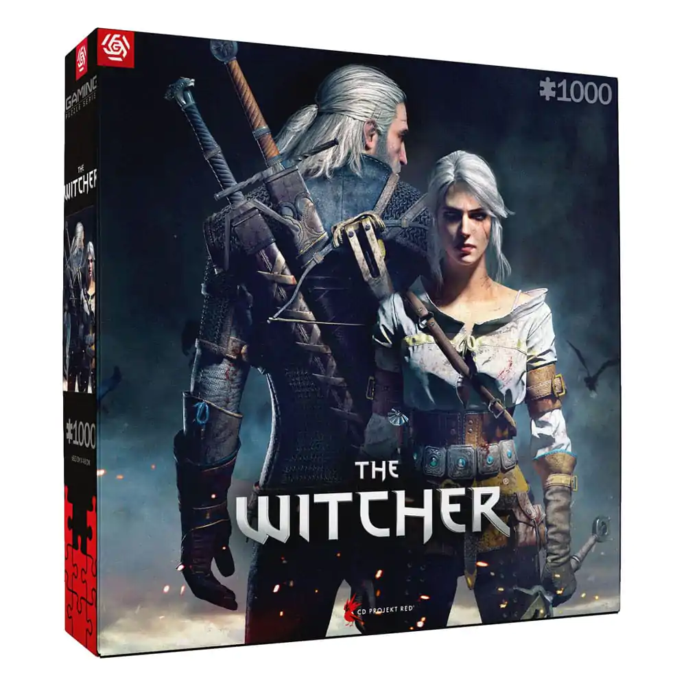 The Witcher Gaming Puzzle Geralt & Ciri (1000 dijelova) fotografija proizvoda