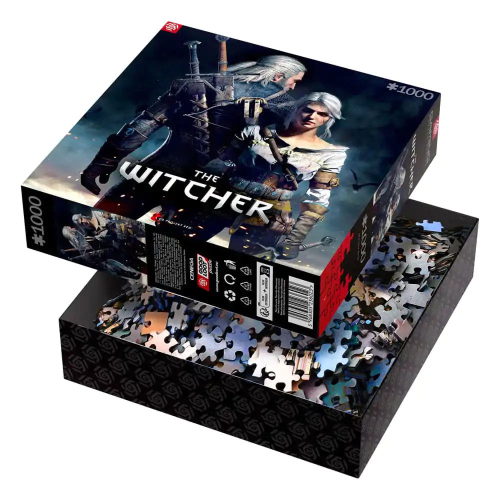 The Witcher Gaming Puzzle Geralt & Ciri (1000 dijelova) fotografija proizvoda