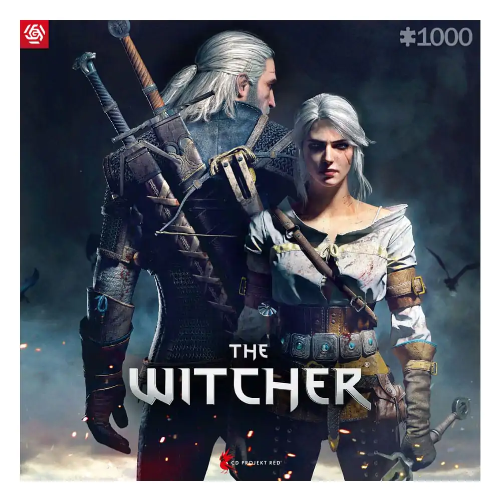 The Witcher Gaming Puzzle Geralt & Ciri (1000 dijelova) fotografija proizvoda