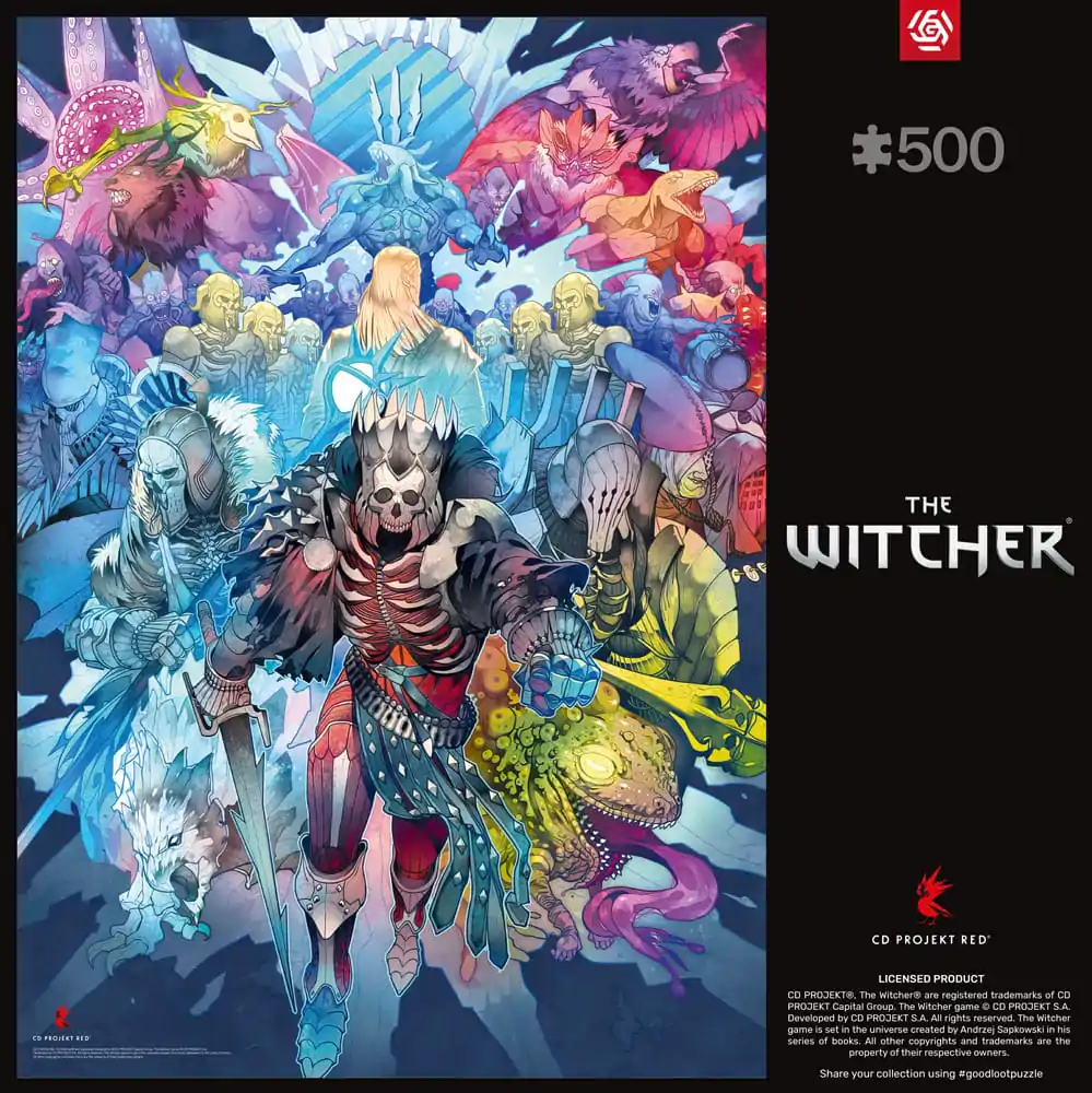 The Witcher Gaming Puzzle Monster Faction (500 dijelova) fotografija proizvoda