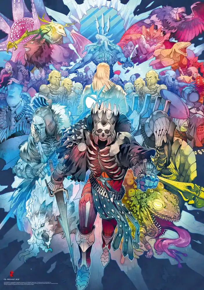 The Witcher Gaming Puzzle Monster Faction (500 dijelova) fotografija proizvoda